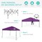 Best Choice Products 10x10ft Easy Setup Pop Up Canopy w/ 1-Button Setup, Wheeled Case, 4 Weight Bags